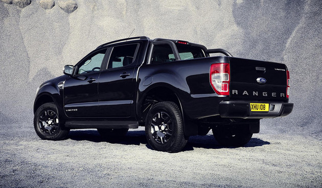 福特Ranger黑色限量版官图 9月17日亮相