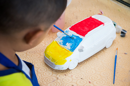 大众进口汽车夏朗 宝贝的创意乐园