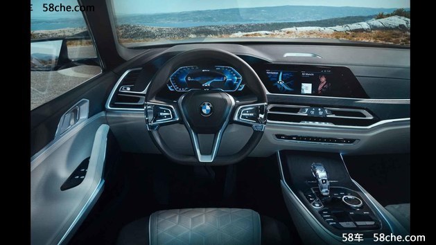 2017法兰克福车展 宝马X7概念车渲染图