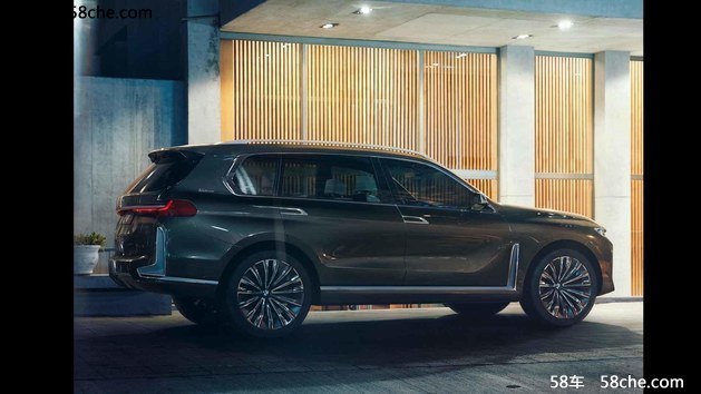 2017法兰克福车展 宝马X7概念车渲染图