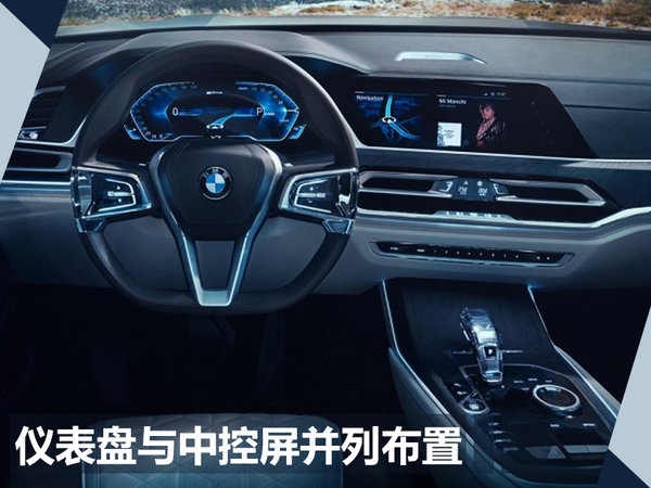 史上最大！宝马X7概念车正式发布 采用6座设计-图4