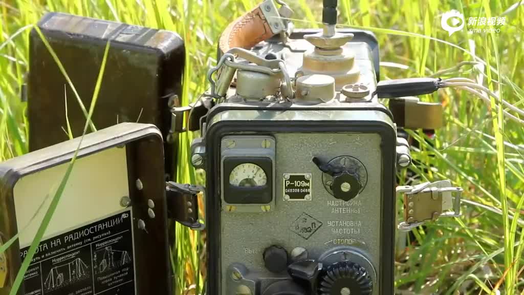 苏联r-109m军用无线电台通讯演示_手机新浪网