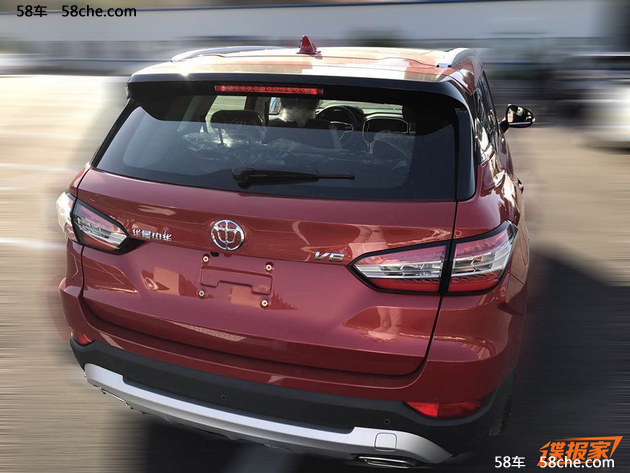 中华V6无伪装谍照曝光 定位于紧凑级SUV