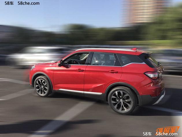 中华V6无伪装谍照曝光 定位于紧凑级SUV