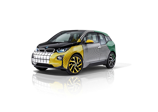 艺术定制版纯电动BMW i3升级款亮相芭莎慈善夜