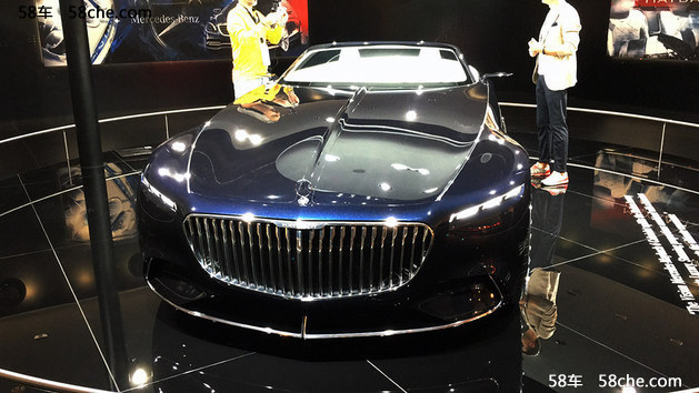 2017法兰克福车展 迈巴赫6概念车发布