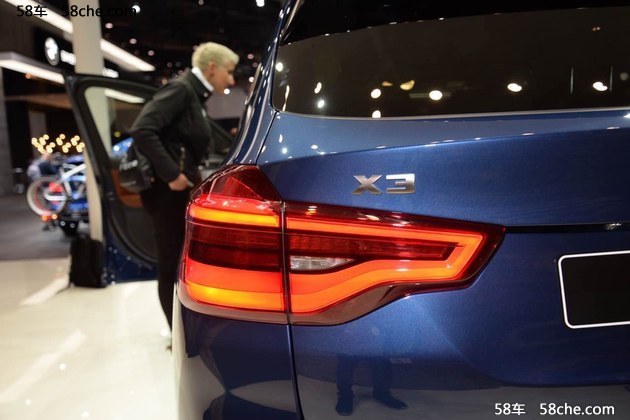 2017法兰克福车展 宝马全新一代X3亮相