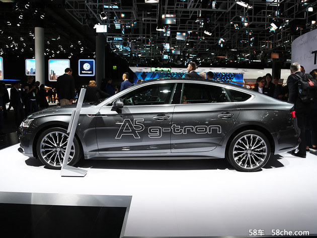 2017法兰克福车展 奥迪A5 g-tron发布
