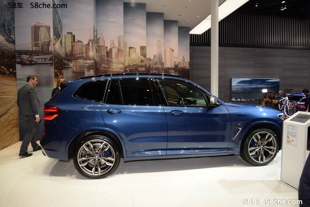 2017法兰克福车展 宝马全新一代X3亮相