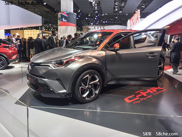 法兰克福车展 C-HR Hy-Power概念车首发