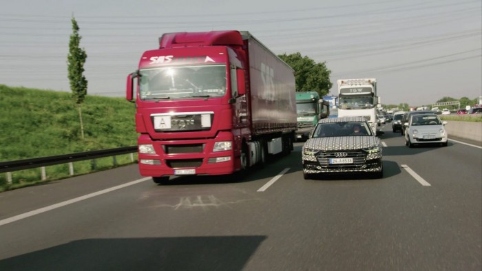 2019款奥迪A8,奥迪A8自动驾驶体验