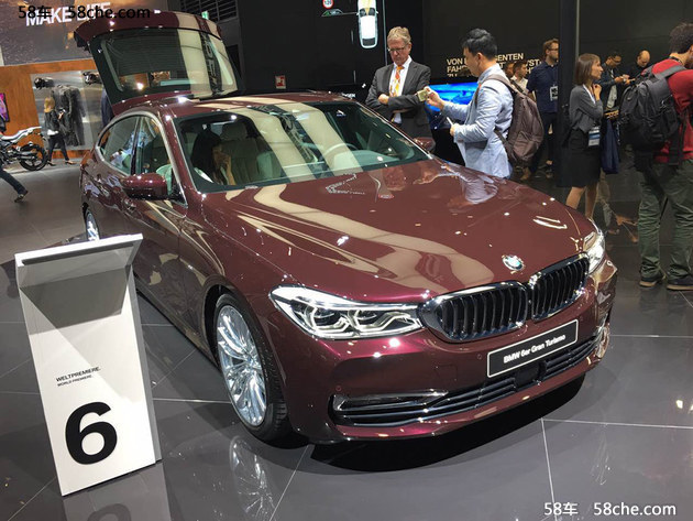 2017法兰克福车展 宝马6系GT正式发布