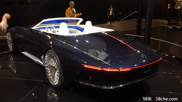 2017法兰克福车展 迈巴赫6概念车发布