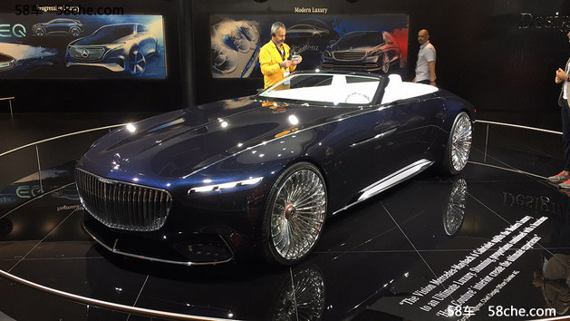 2017法兰克福车展 迈巴赫6概念车发布
