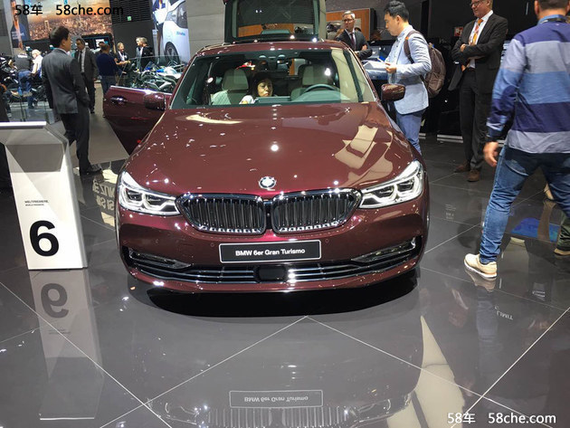 2017法兰克福车展 宝马6系GT正式发布