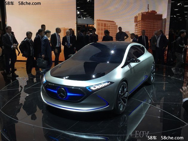 2017法兰克福车展 奔驰EQA概念车亮相