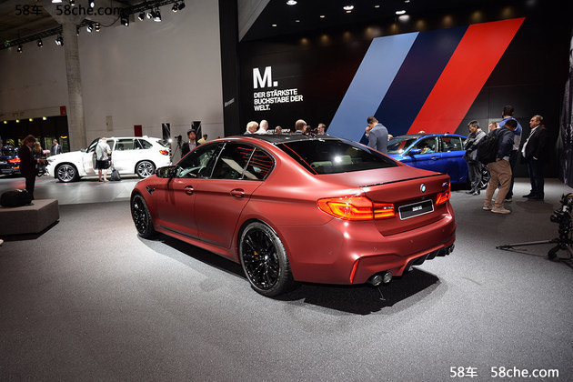 2017法兰克福车展 全新宝马M5正式亮相