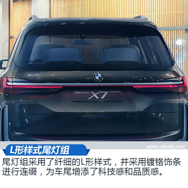 近赏宝马X7插电式混动概念车 超大空间新境界-图7