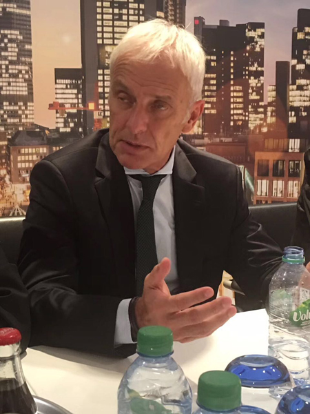 大众汽车希望提供包括各种驱动方式的解决方案