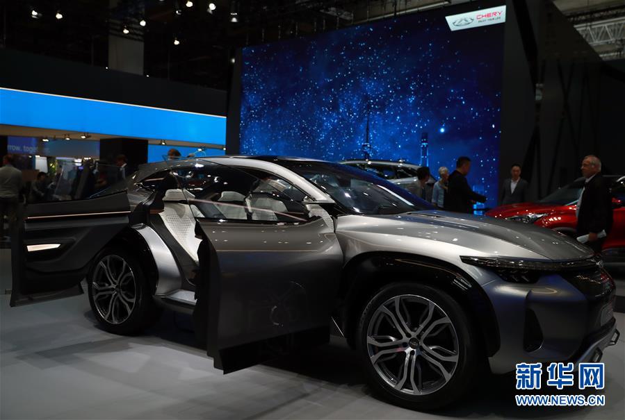 奇瑞汽车高端产品新系列亮相法兰克福车展