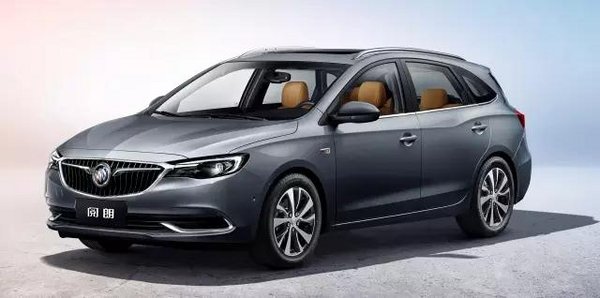 别克首款旅行车实车曝光 定名“阅朗”年内上市-图1