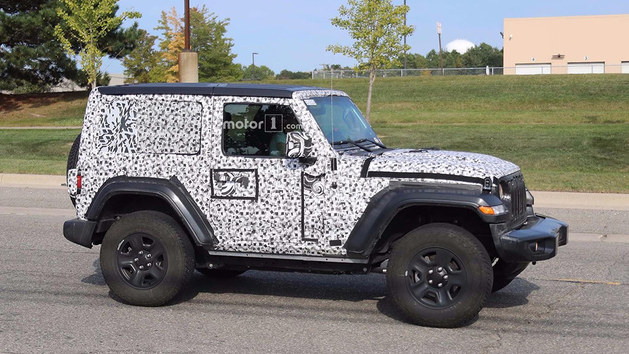 Jeep新牧马人软顶版谍照曝光 年底亮相