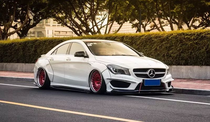 要成为小众中的唯一 奔驰CLA宽体改装