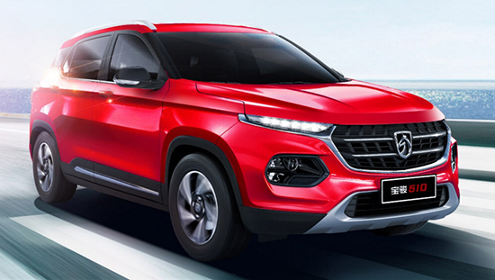 8月SUV：宝骏510领跑小型SUV市场 日系持续抢镜