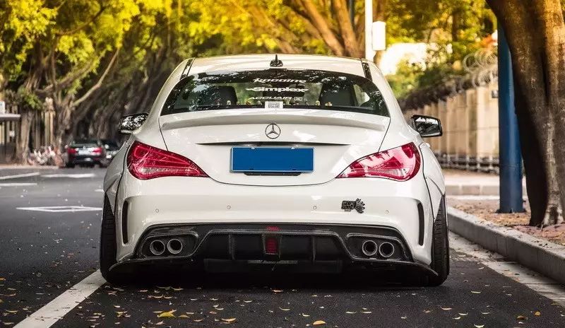 要成为小众中的唯一 奔驰CLA宽体改装