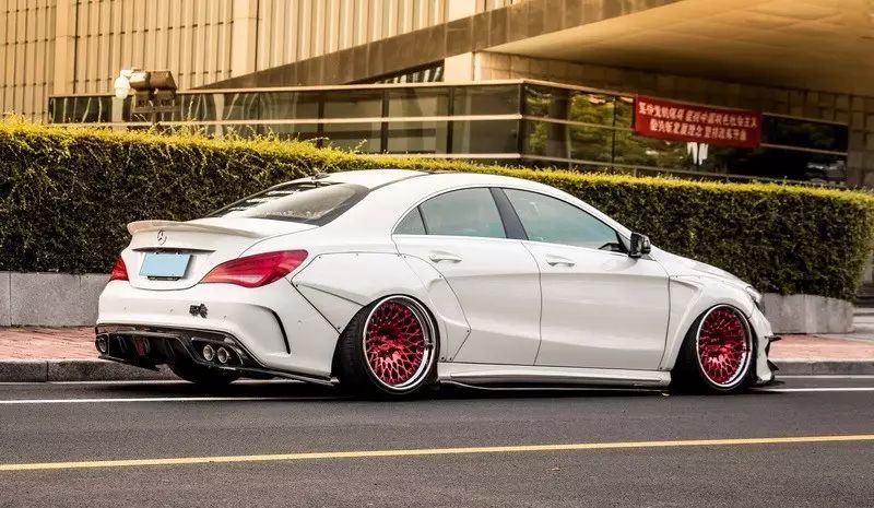 要成为小众中的唯一 奔驰CLA宽体改装