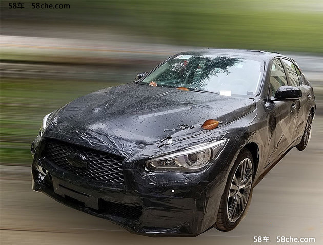 疑似新款Q50L谍照曝光 外观细节有变动