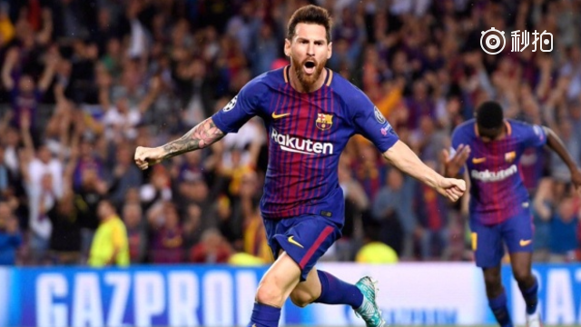 大四喜！梅西VS埃瓦尔集锦