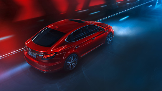 上汽全新名爵6官图曝光  豹跃肩线MIX极致曲面抢眼