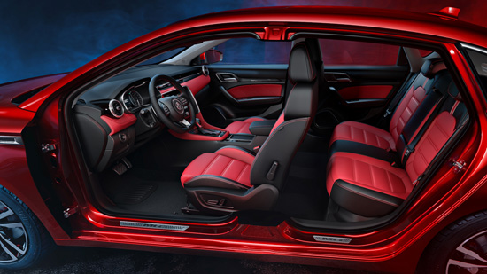 上汽全新名爵6官图曝光  豹跃肩线MIX极致曲面抢眼