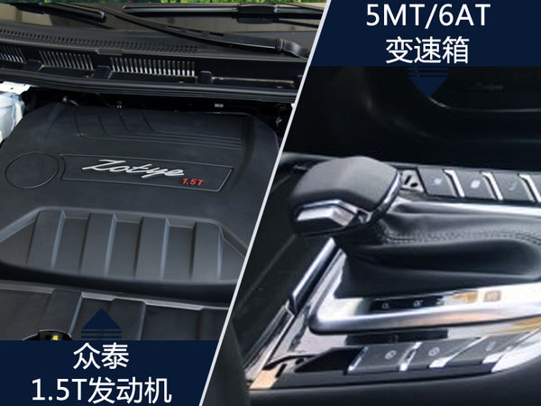 众泰T500将于11月8日上市 超低风阻/悬浮车顶-图3