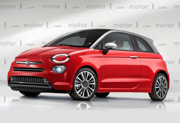 菲亚特全新500渲染图曝光 于2019年亮相