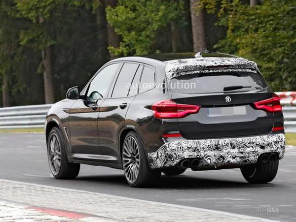 SUV的身段跑车的心 宝马全新X3 M谍照