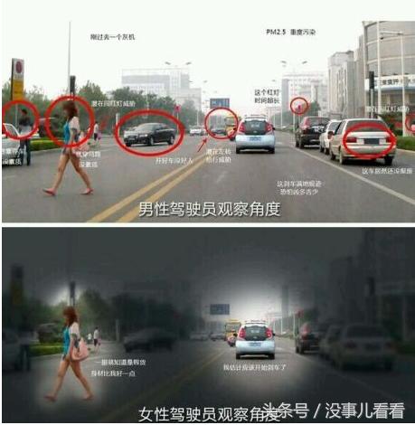 [转帖]这就是男司机和女司机的区别