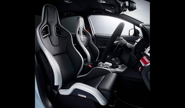 斯巴鲁WRX STI S208官图发布 限量450台