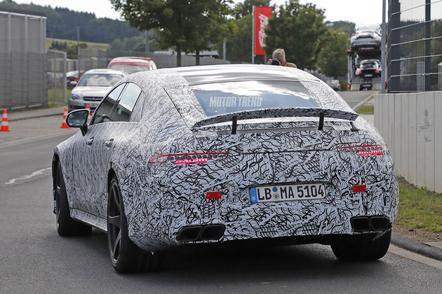 梅赛德斯-AMG GT4车型内饰谍照首度曝光