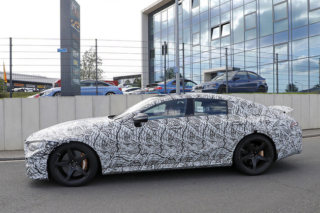 梅赛德斯-AMG GT4车型内饰谍照首度曝光