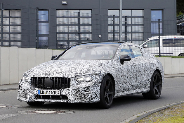 梅赛德斯-AMG GT4车型内饰谍照首度曝光