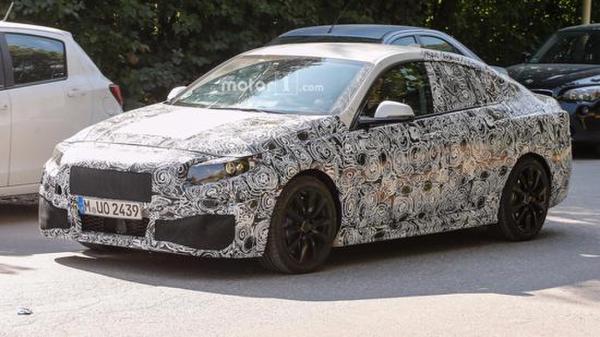 定位四门轿跑车 宝马2系Gran Coupe谍照