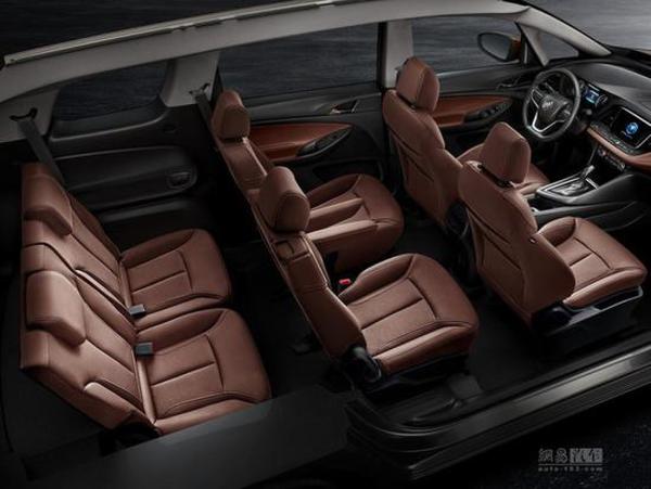 家族设计/6座布局 别克GL6内饰官图发布