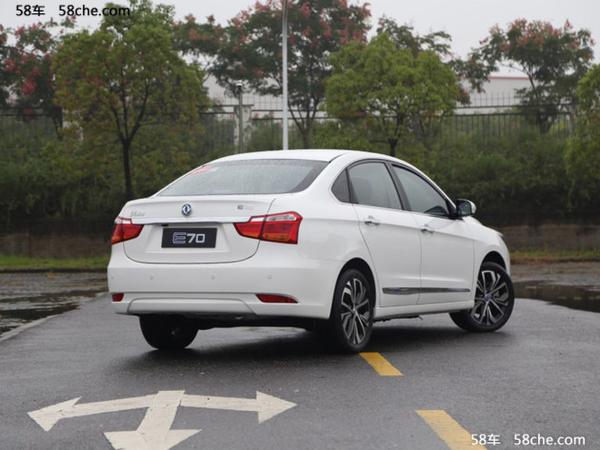 风神E70将于10月12日上市 续航里程350km