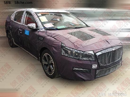 上汽名爵6插电式混动版车型谍照曝光