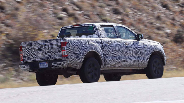 福特新Ranger再曝谍照 最快明年1月亮相