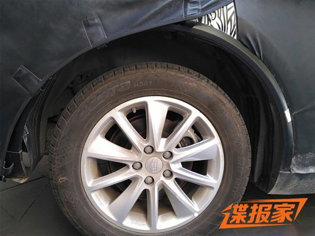 吉利全新MPV谍照曝光 或于明年年底亮相