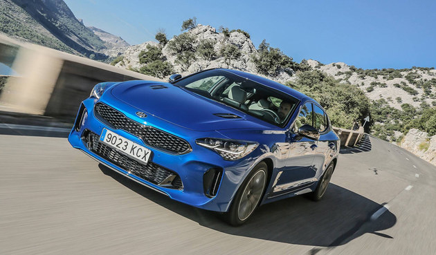 起亚Stinger GT官图 搭2.2T柴油发动机