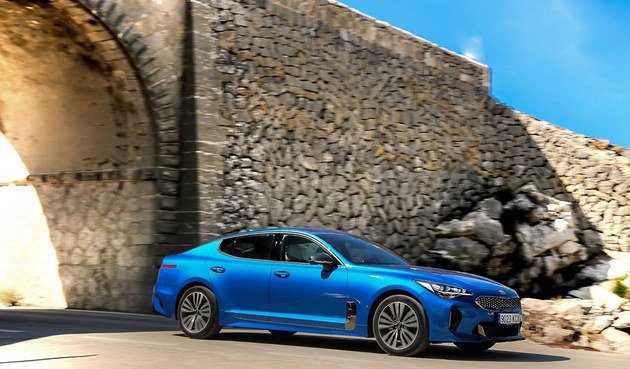 起亚Stinger GT官图 搭2.2T柴油发动机